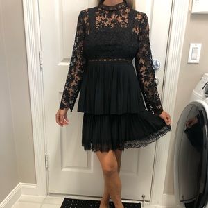 ZARA Black Lace Dress